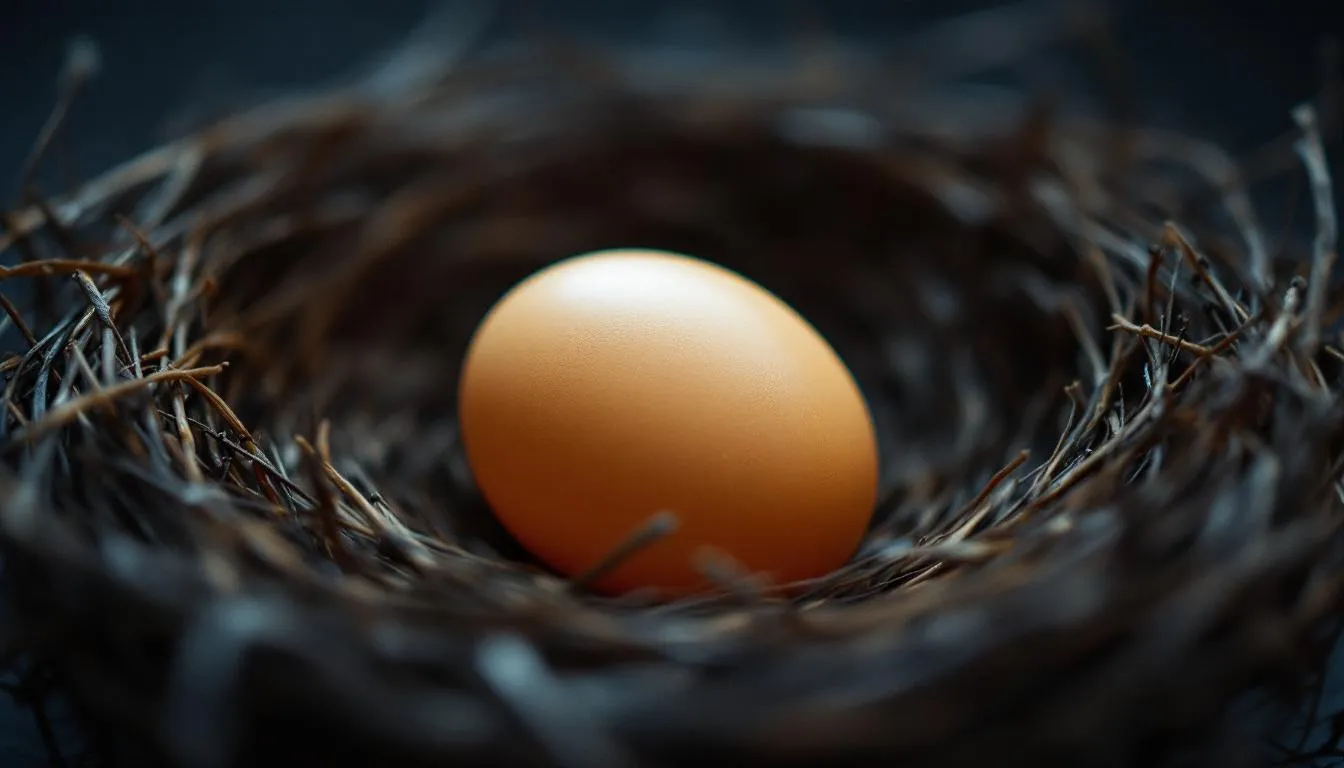 A single egg in a single nest — the metaphor of concentrated risk